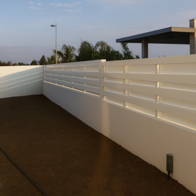 fencing aluminium paphos