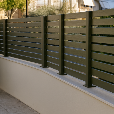 fencing outdoor paphos aluminium