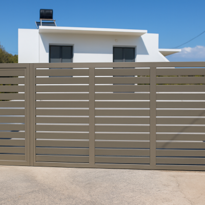 aluminum garage fence paphos